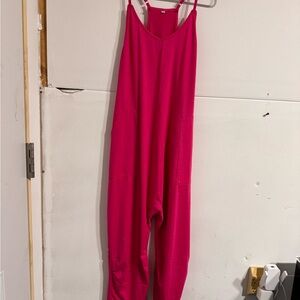 Women's Pink Jumpsuit